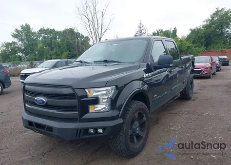 2015 Ford F-150 Lariat z USA, uszkodzony, nr VIN 1FTFW1EG5FFA03292